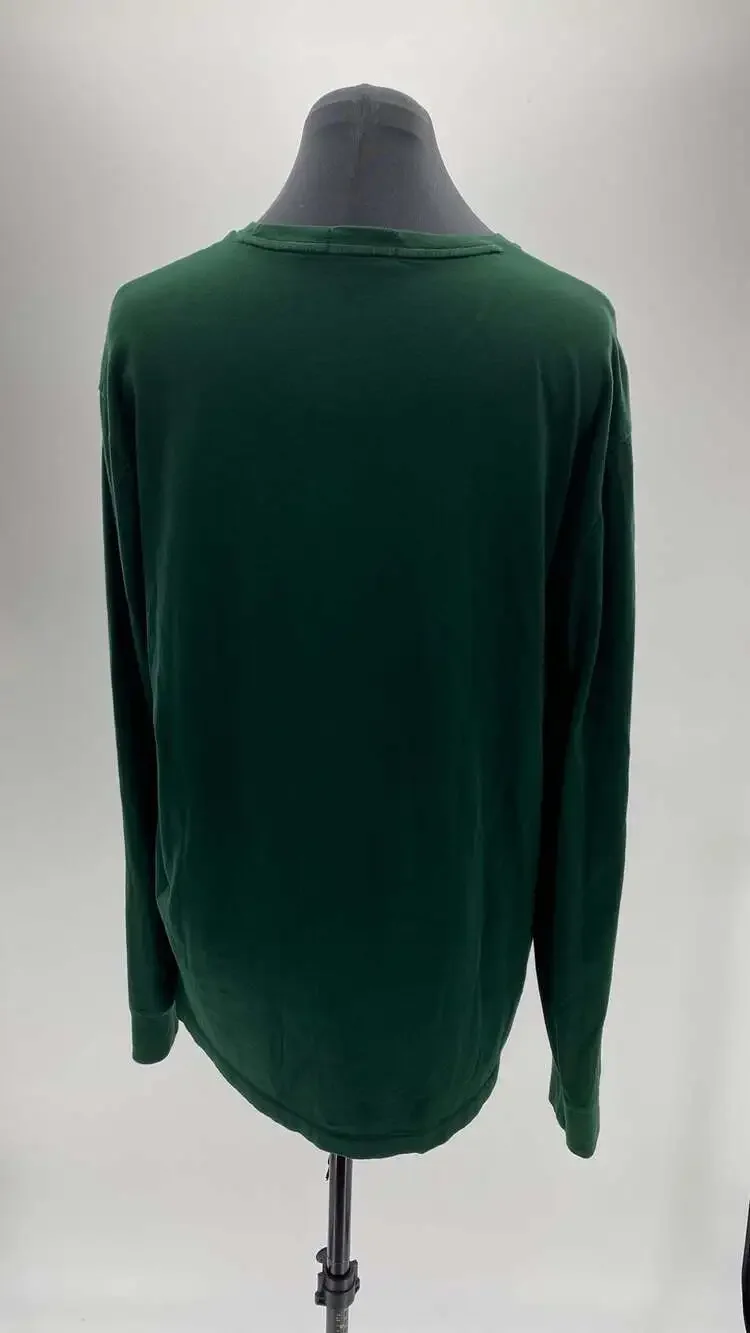 Polo Ralph Lauren Men's Long Sleeve T-Shirt with Large Graphic 'P' Logo